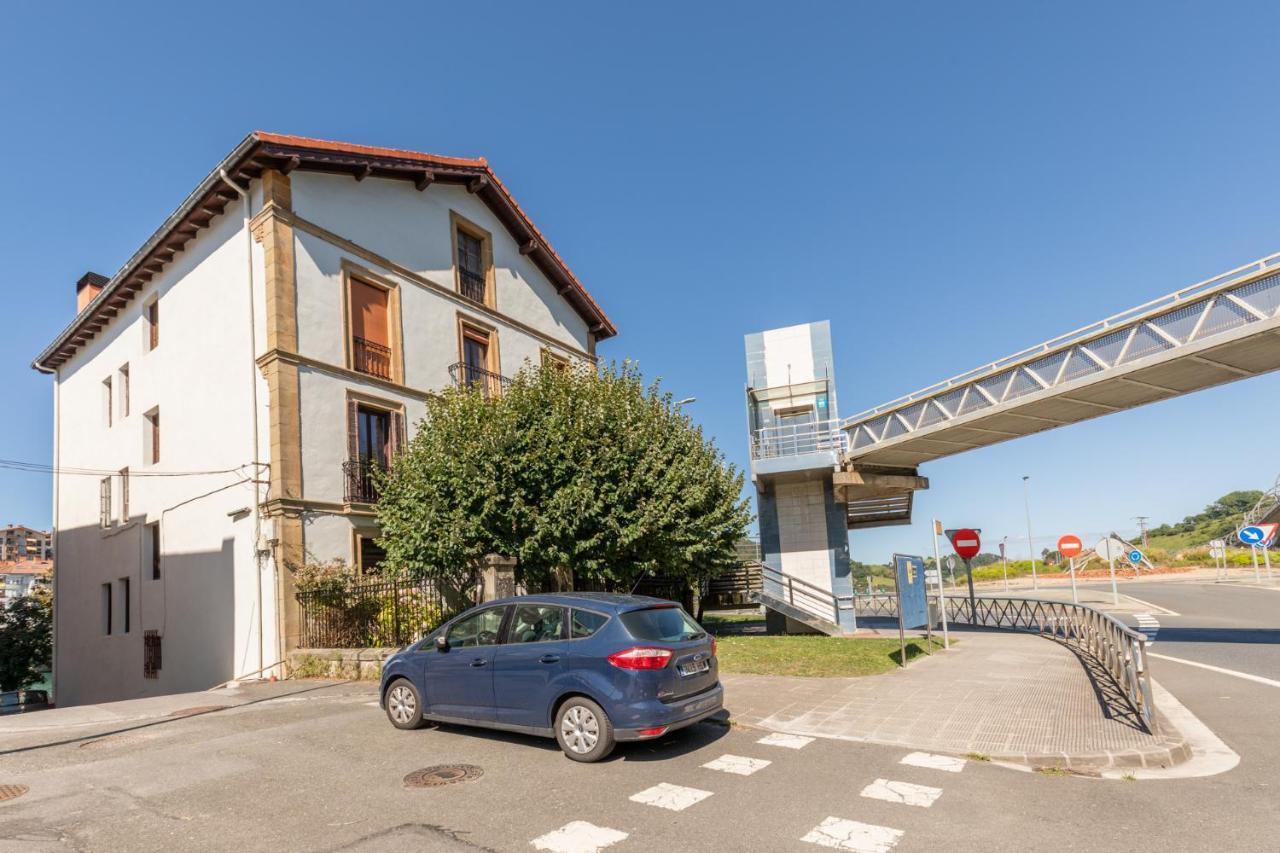 Apartamento Eki Etxea En Orio Al Lado De San Sebastian Parking Exterior foto