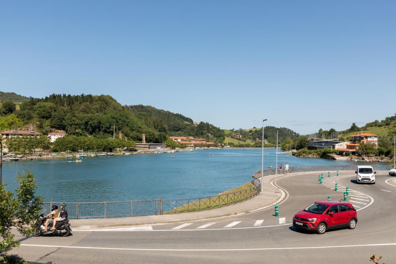 Apartamento Eki Etxea En Orio Al Lado De San Sebastian Parking Exterior foto